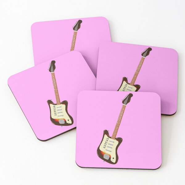 Item preview, Japanese Electric Guitar on Pink designed and sold by doctorradical.