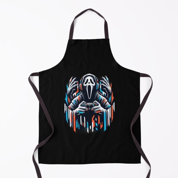 Item preview, Sleek Minimalist Horror Gamer - Bold Lines and Striking Accents designed and sold by Mechanical-Artt.