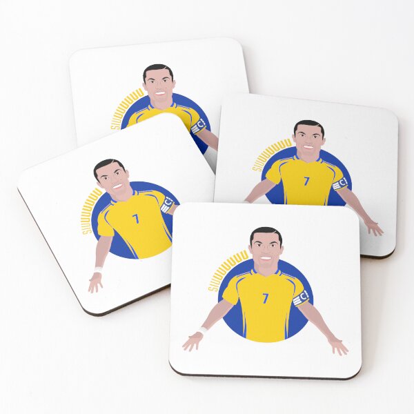 Item preview, CR7 Al Nassr football celebration siuuuu designed and sold by vectorlove.