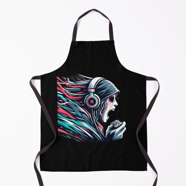 Item preview, Minimalist Horror Gamer Design - Bold Color Accents and Clean Lines designed and sold by Mechanical-Artt.
