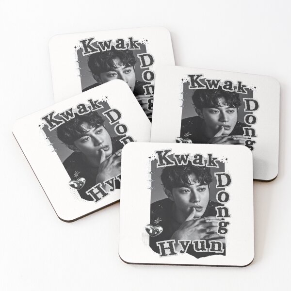 Item preview, Kwak Dong-yeon Collage: Black and White K-Drama Icon designed and sold by AJUNICE STUDIO.