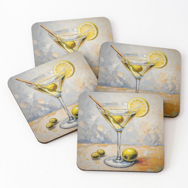 Item preview, Dirty Martini Painting designed and sold by ArtFactoryAI.