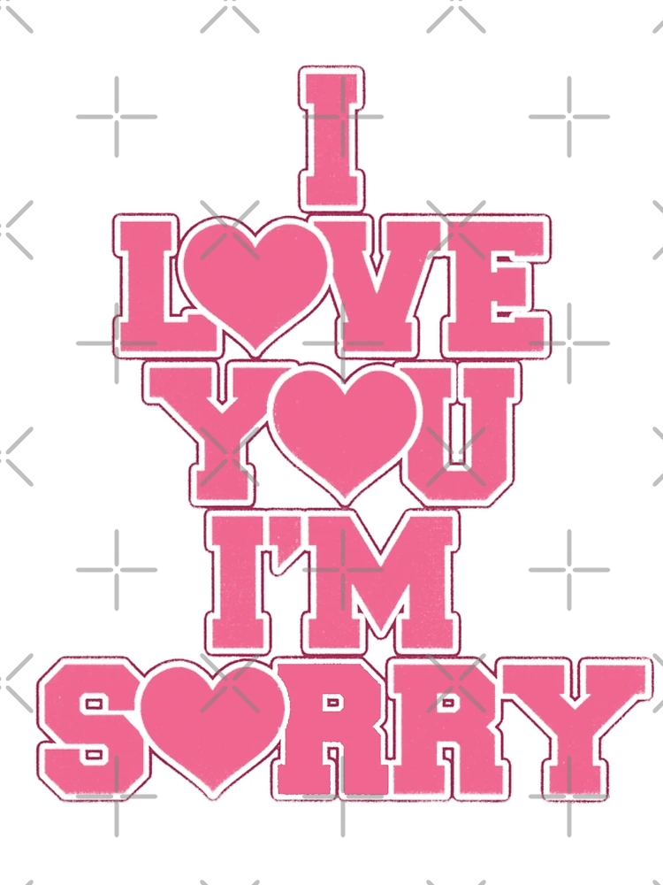 グレイシーエイブラムス - I Love You, I’m Sorry ポスター I love you I'm sorry