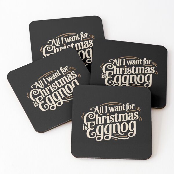 Item preview, All I Want for Christmas is Eggnog  designed and sold by These_Prints.