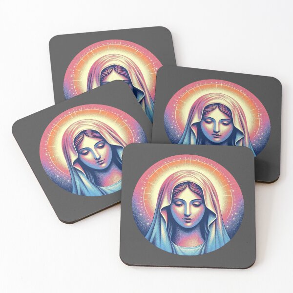 Item preview, Vibrant Virgin Mary designed and sold by christiandepot.