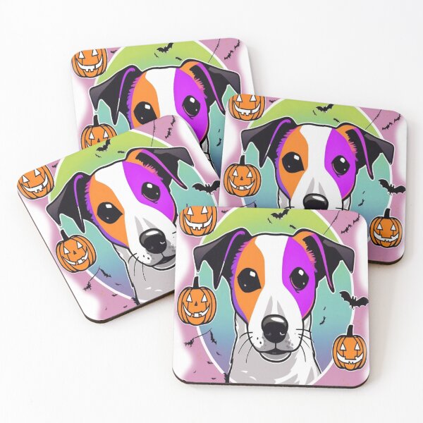 Item preview, Halloween Jack Rusell Dog pappy original digital art designed and sold by Jelena Vučković.