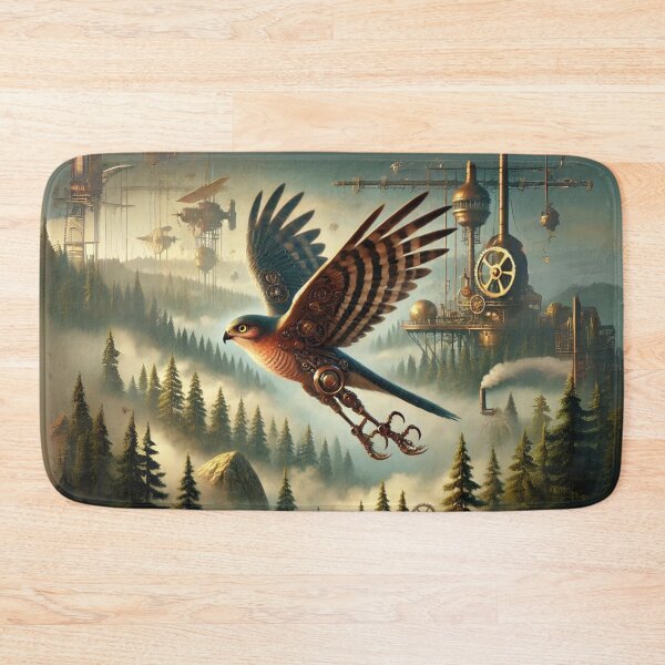 Item preview, Steampunk Eurasian Sparrowhawk designed and sold by Sillytoe.