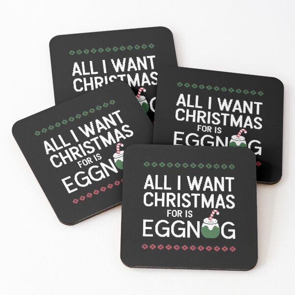 Item preview, All I Want for Christmas is Eggnog  designed and sold by These_Prints.