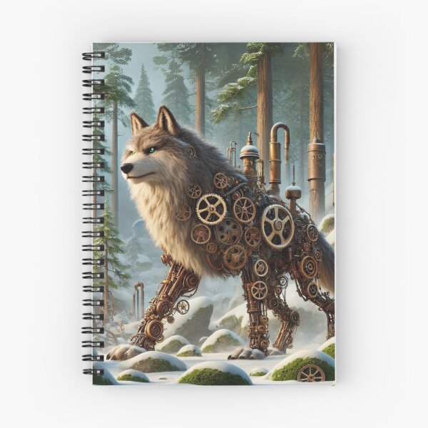 Item preview, Steampunk Eurasian Wolf designed and sold by Sillytoe.