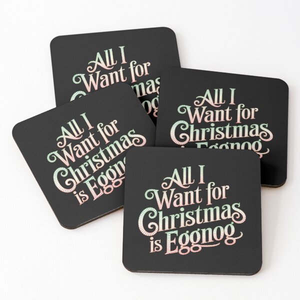 Item preview, All I Want for Christmas is Eggnog  designed and sold by These_Prints.