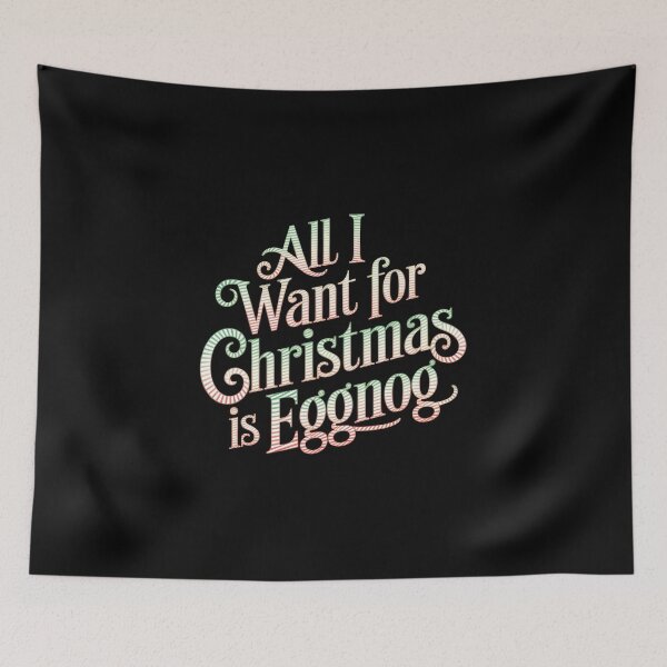 Item preview, All I Want for Christmas is Eggnog  designed and sold by These_Prints.