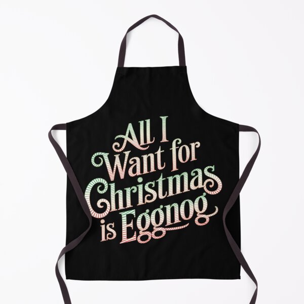 Item preview, All I Want for Christmas is Eggnog designed and sold by These_Prints.
