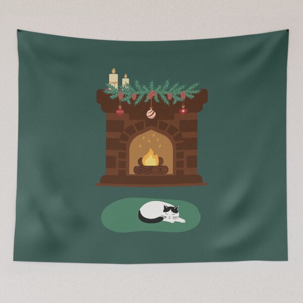 Item preview, Cozy Fireplace designed and sold by Sarah Teigland.