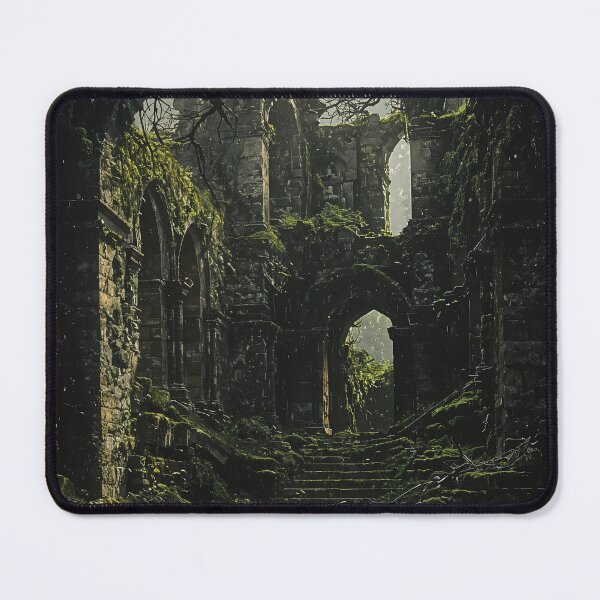 Item preview, Verdant Cathedral: Nature Reclaims the Forgotten designed and sold by oanaunciuleanu.