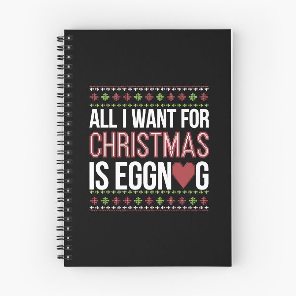 Item preview, All I Want for Christmas is Eggnog  designed and sold by These_Prints.