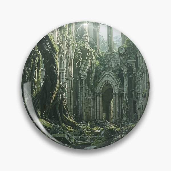 Item preview, Verdant Cathedral: Nature Reclaims the Forgotten designed and sold by oanaunciuleanu.