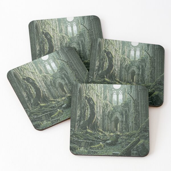 Item preview, Verdant Cathedral: Nature Reclaims the Forgotten designed and sold by oanaunciuleanu.