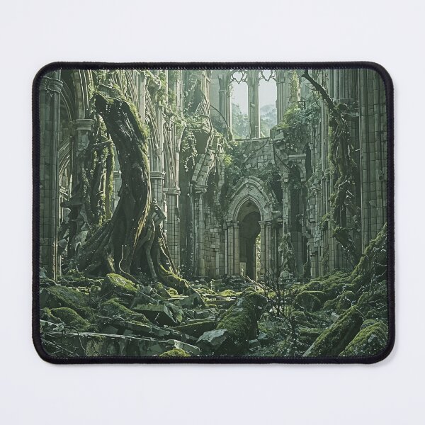 Item preview, Verdant Cathedral: Nature Reclaims the Forgotten designed and sold by oanaunciuleanu.