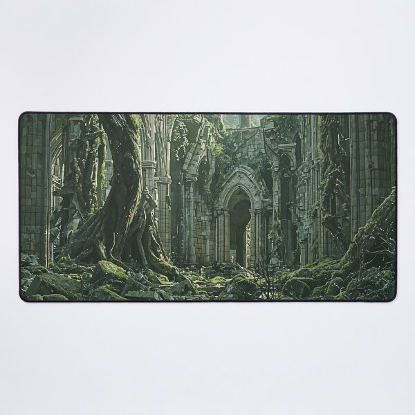 Item preview, Verdant Cathedral: Nature Reclaims the Forgotten designed and sold by oanaunciuleanu.