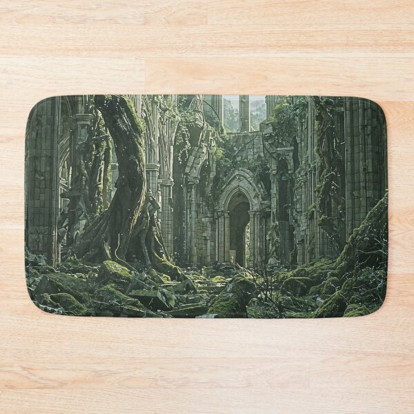 Item preview, Verdant Cathedral: Nature Reclaims the Forgotten designed and sold by oanaunciuleanu.