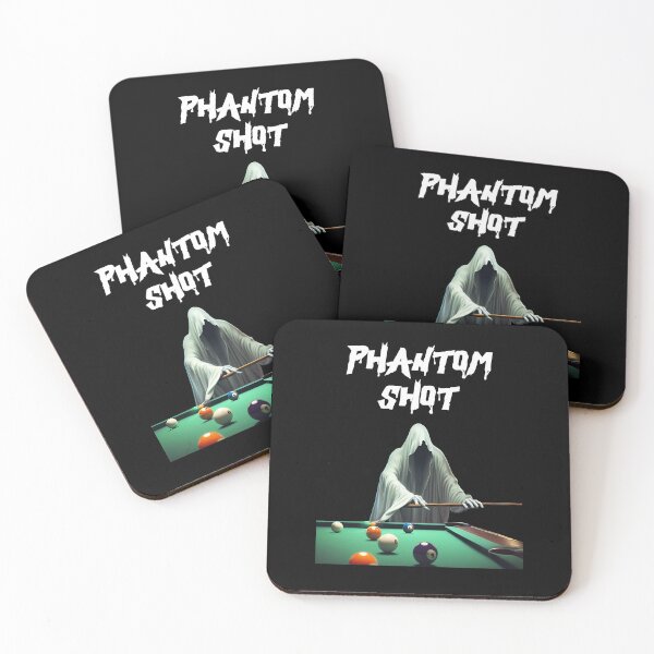 Item preview, Phantom Shot - Ghost Shooting Pool - Halloween Humor designed and sold by signshirtz.