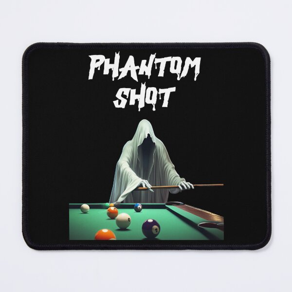 Item preview, Phantom Shot - Ghost Shooting Pool - Halloween Humor designed and sold by signshirtz.