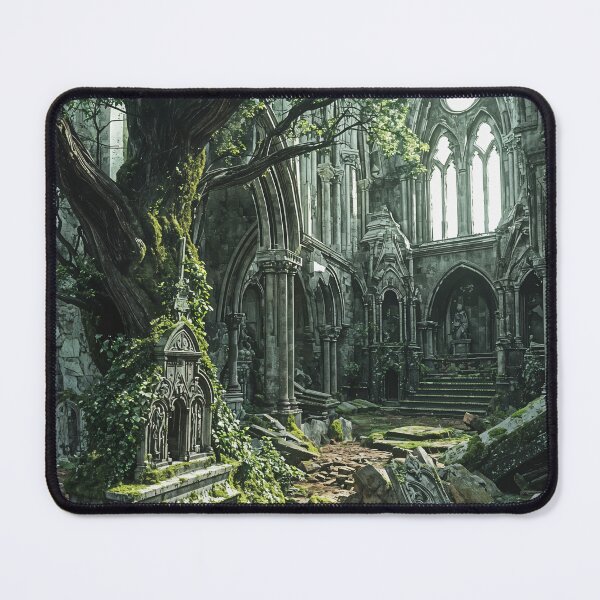 Item preview, Verdant Cathedral: Nature Reclaims the Forgotten designed and sold by oanaunciuleanu.