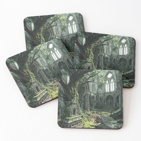 Item preview, Verdant Cathedral: Nature Reclaims the Forgotten designed and sold by oanaunciuleanu.