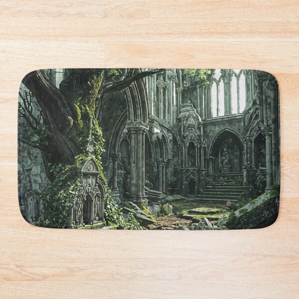 Item preview, Verdant Cathedral: Nature Reclaims the Forgotten designed and sold by oanaunciuleanu.