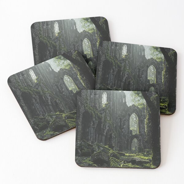 Item preview, Verdant Cathedral: Nature Reclaims the Forgotten designed and sold by oanaunciuleanu.