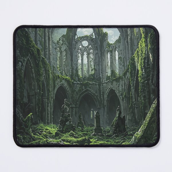 Item preview, Verdant Cathedral: Nature Reclaims the Forgotten designed and sold by oanaunciuleanu.