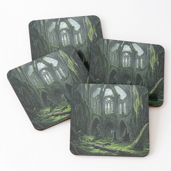 Item preview, Verdant Cathedral: Nature Reclaims the Forgotten designed and sold by oanaunciuleanu.