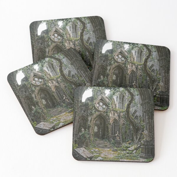 Item preview, Verdant Cathedral: Nature Reclaims the Forgotten designed and sold by oanaunciuleanu.