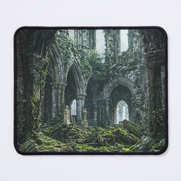 Item preview, Verdant Cathedral: Nature Reclaims the Forgotten designed and sold by oanaunciuleanu.