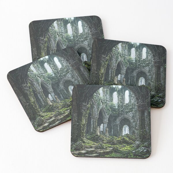 Item preview, Verdant Cathedral: Nature Reclaims the Forgotten designed and sold by oanaunciuleanu.
