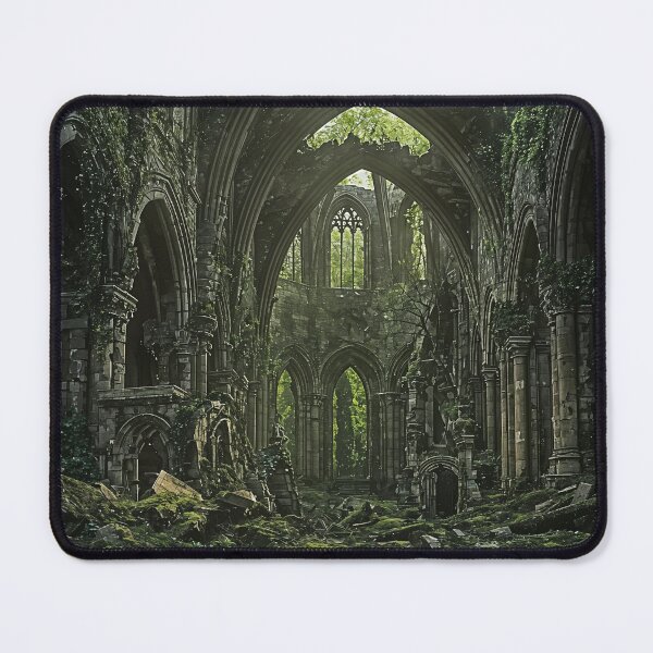 Item preview, Verdant Cathedral: Nature Reclaims the Forgotten designed and sold by oanaunciuleanu.