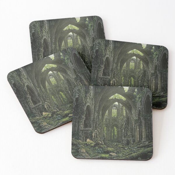 Item preview, Verdant Cathedral: Nature Reclaims the Forgotten designed and sold by oanaunciuleanu.