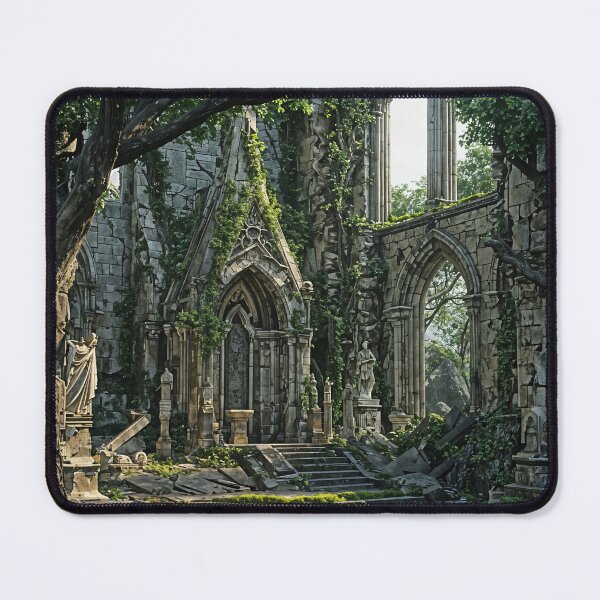 Item preview, Verdant Cathedral: Nature Reclaims the Forgotten designed and sold by oanaunciuleanu.