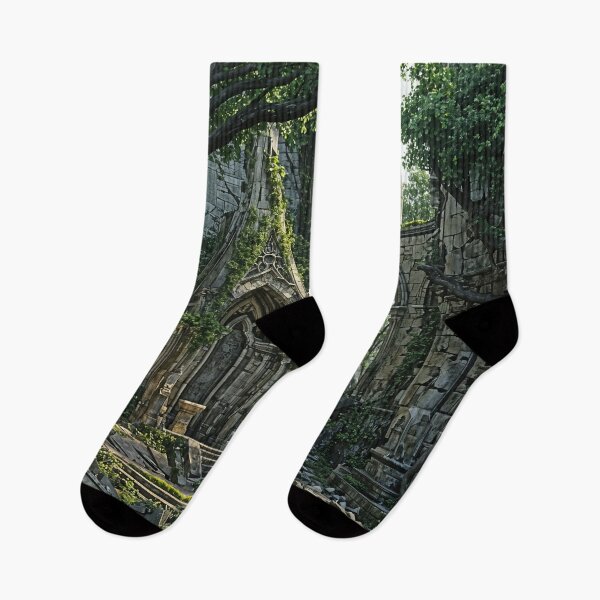 Item preview, Verdant Cathedral: Nature Reclaims the Forgotten designed and sold by oanaunciuleanu.