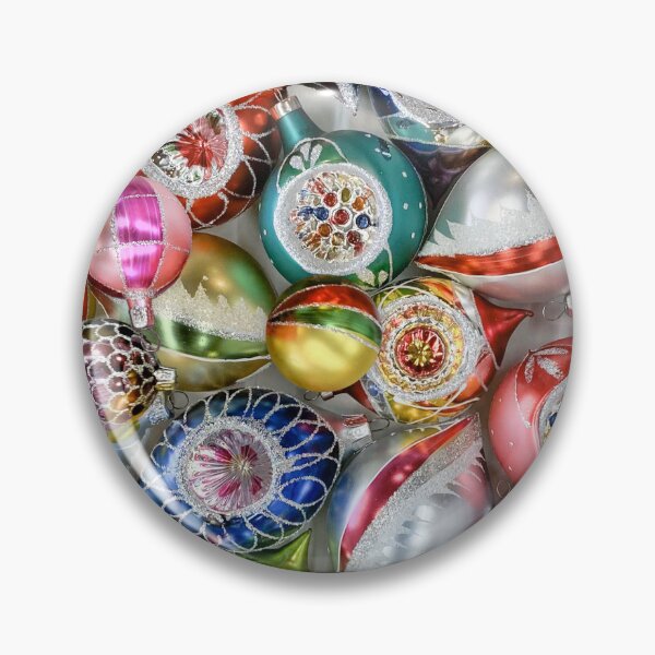 Item preview, Shiny Brite Vintage Christmas Ornaments designed and sold by ChicaAndJo.