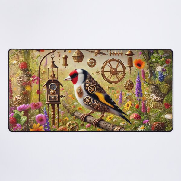 Item preview, Steampunk European Goldfinch designed and sold by Sillytoe.