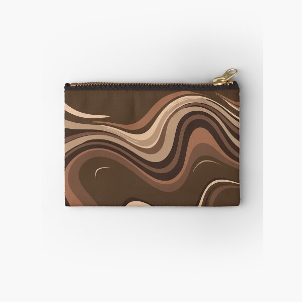 Item preview, Cozy Brown Swirls Design Like Hot Chocolate Liquid Swirls Abstract designed and sold by Beachy.