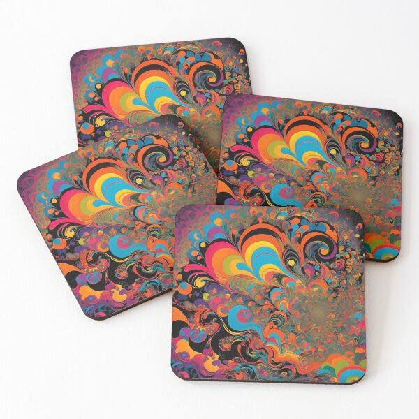 Item preview, Trippy Abstract Art from the 60s designed and sold by HLPsychDesigns.