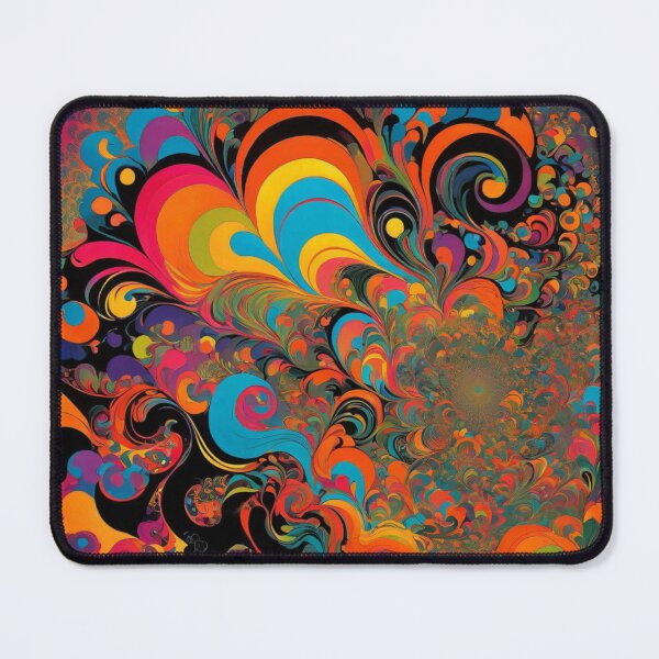 Item preview, Trippy Abstract Art from the 60s designed and sold by HLPsychDesigns.