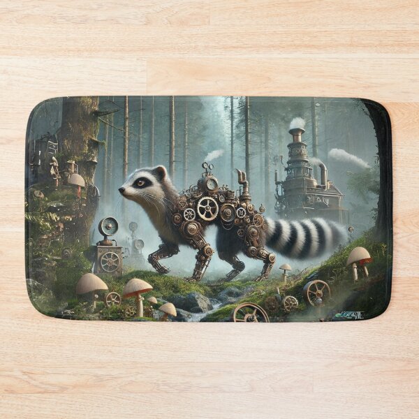 Item preview, Steampunk European Polecat designed and sold by Sillytoe.