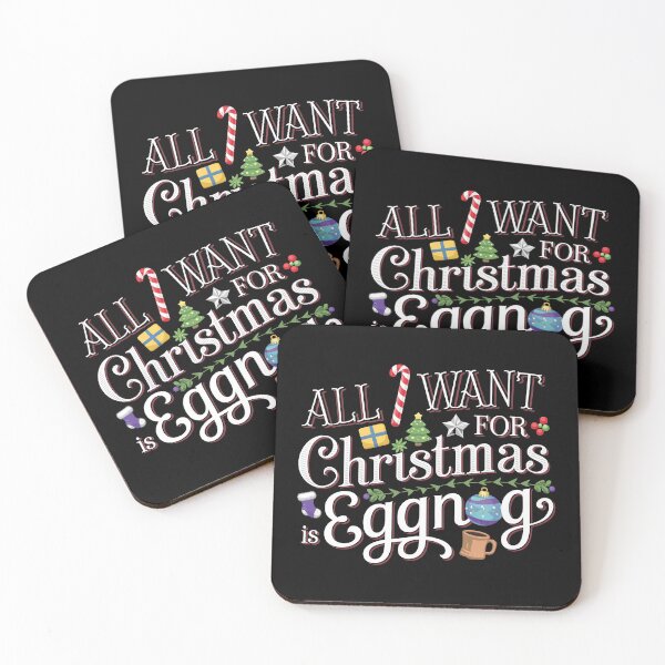 Item preview, All I Want for Christmas is Eggnog  designed and sold by These_Prints.
