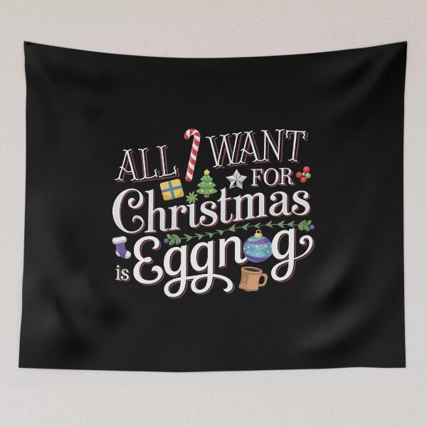 Item preview, All I Want for Christmas is Eggnog  designed and sold by These_Prints.