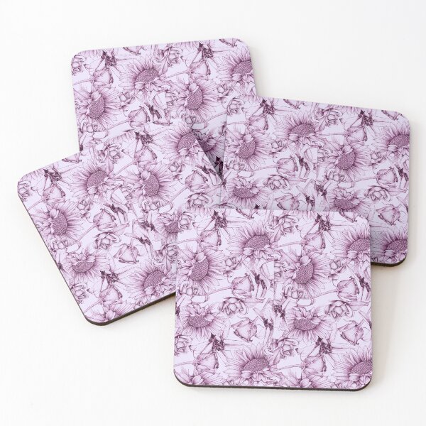 Item preview, Violet Floral Print designed and sold by Flower Magic .