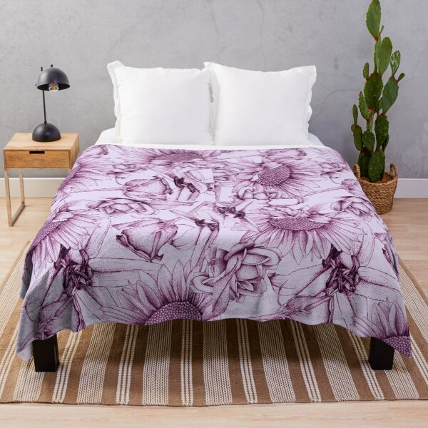 Item preview, Violet Floral Print designed and sold by Flower Magic .