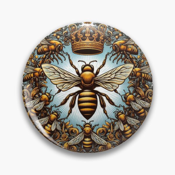 Item preview, The Queen Bee and her Kingdom designed and sold by figandroseco.